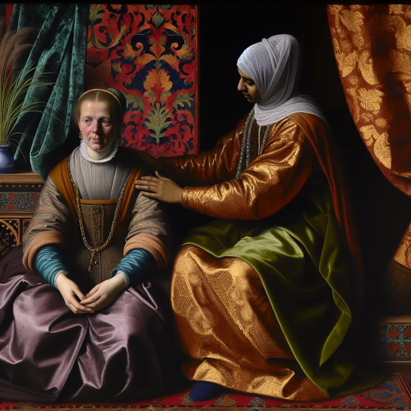 Therapeut troost een opgeluchte vrouw tijdens een emotioneel gesprek, symboliserend bevrijding van angst en last